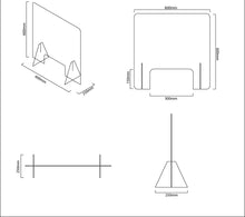 Load image into Gallery viewer, Sneeze Guards (6mm PMMA)