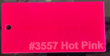 Load image into Gallery viewer, Coloured Glossy Cast Acrylic Full Sheets 2440x1220mm