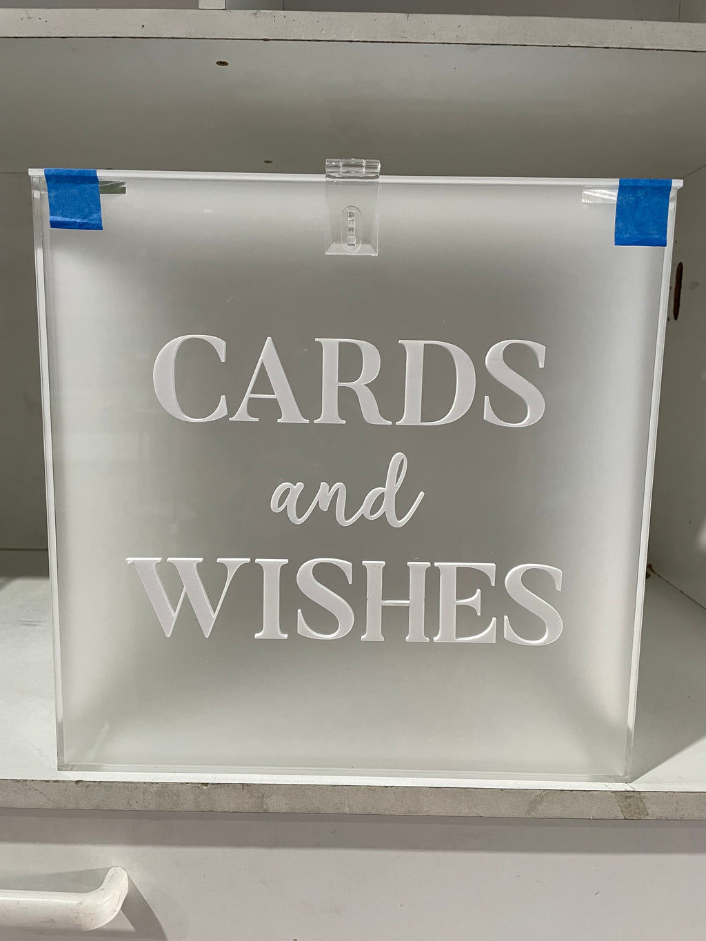 30cm Acrylic Wishing Wells - Fully assembled