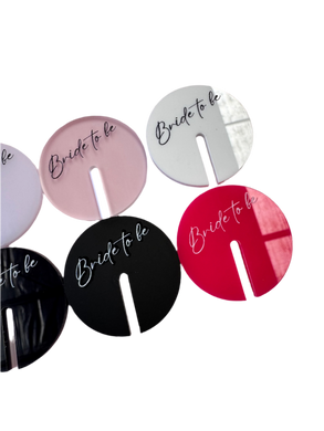 Acrylic Drink Tags with UV Printing