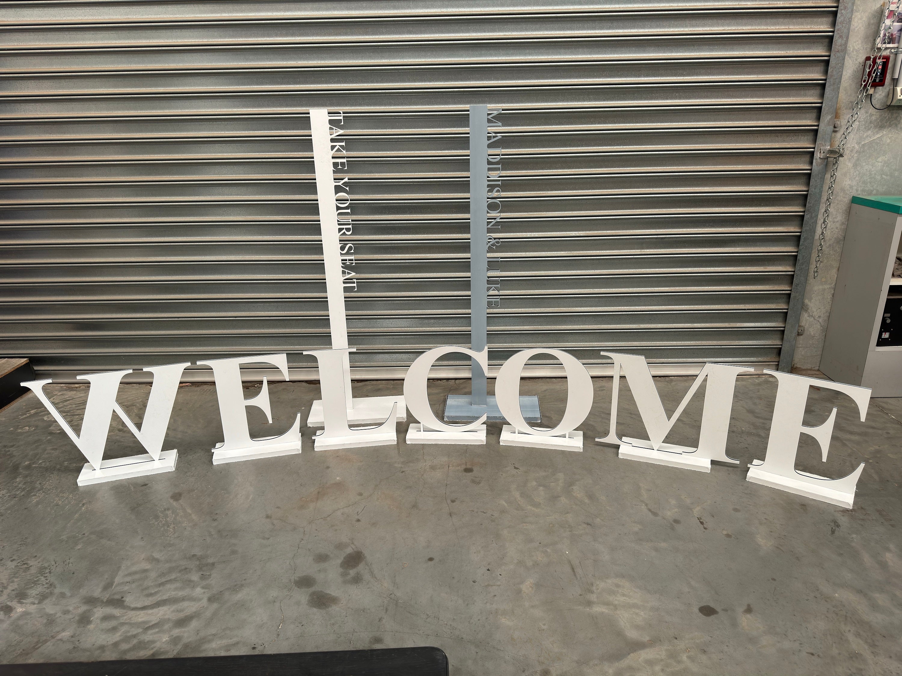 45cm Acrylic Freestanding Letters