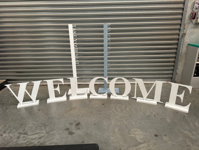 45cm Acrylic Freestanding Letters