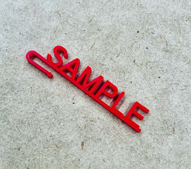 Personalized Acrylic Drink Charms