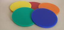 50mm Acrylic Blank Discs