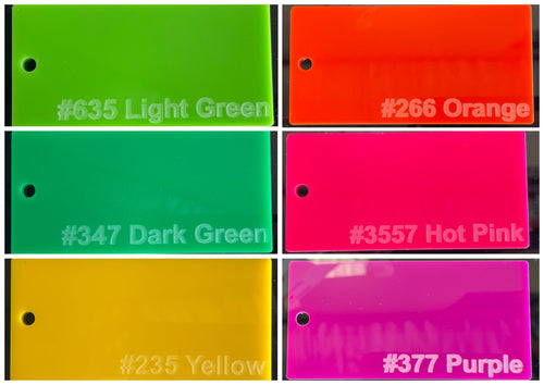 100x50x3mm Acrylic Blank Place Cards
