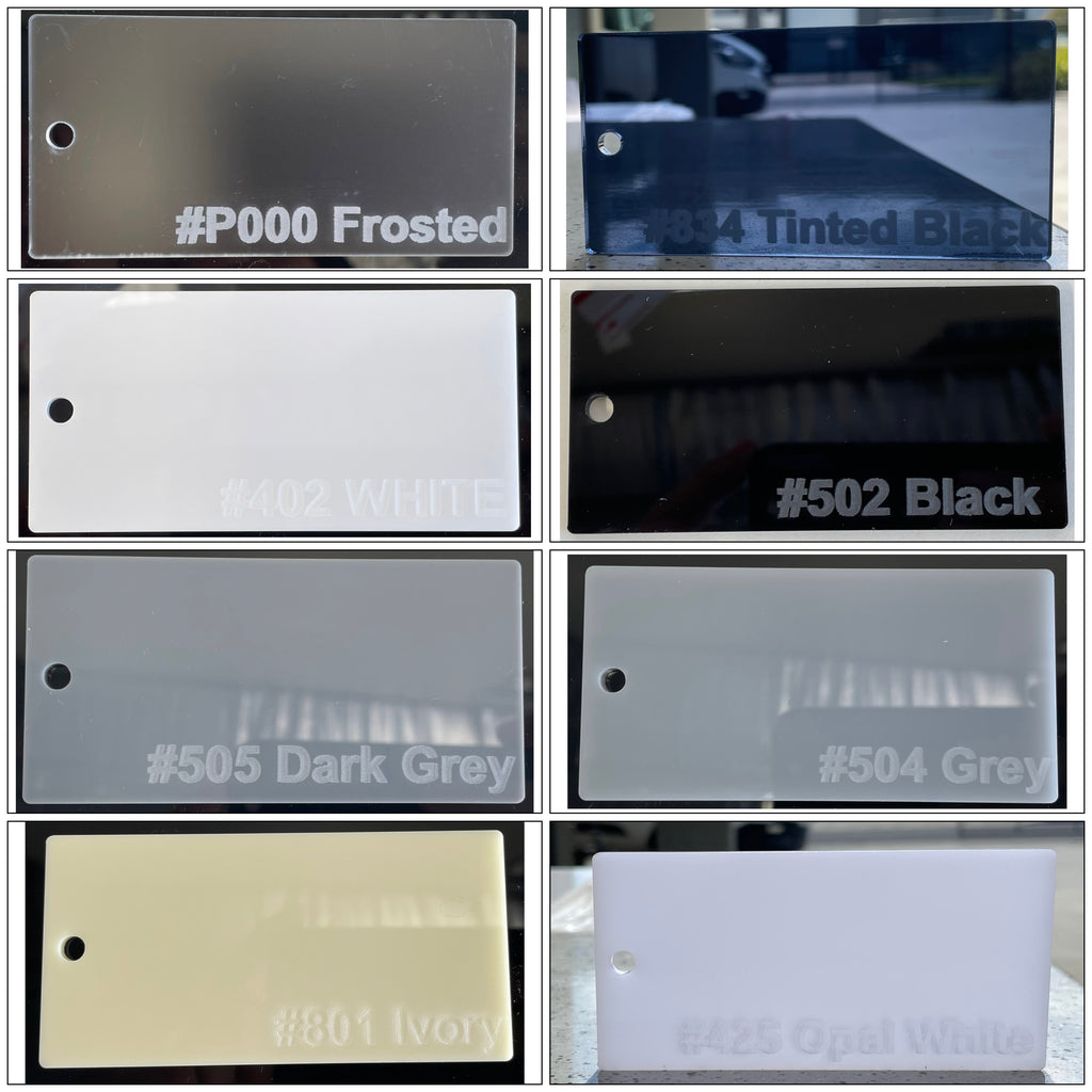 1000mm Acrylic Blank Discs