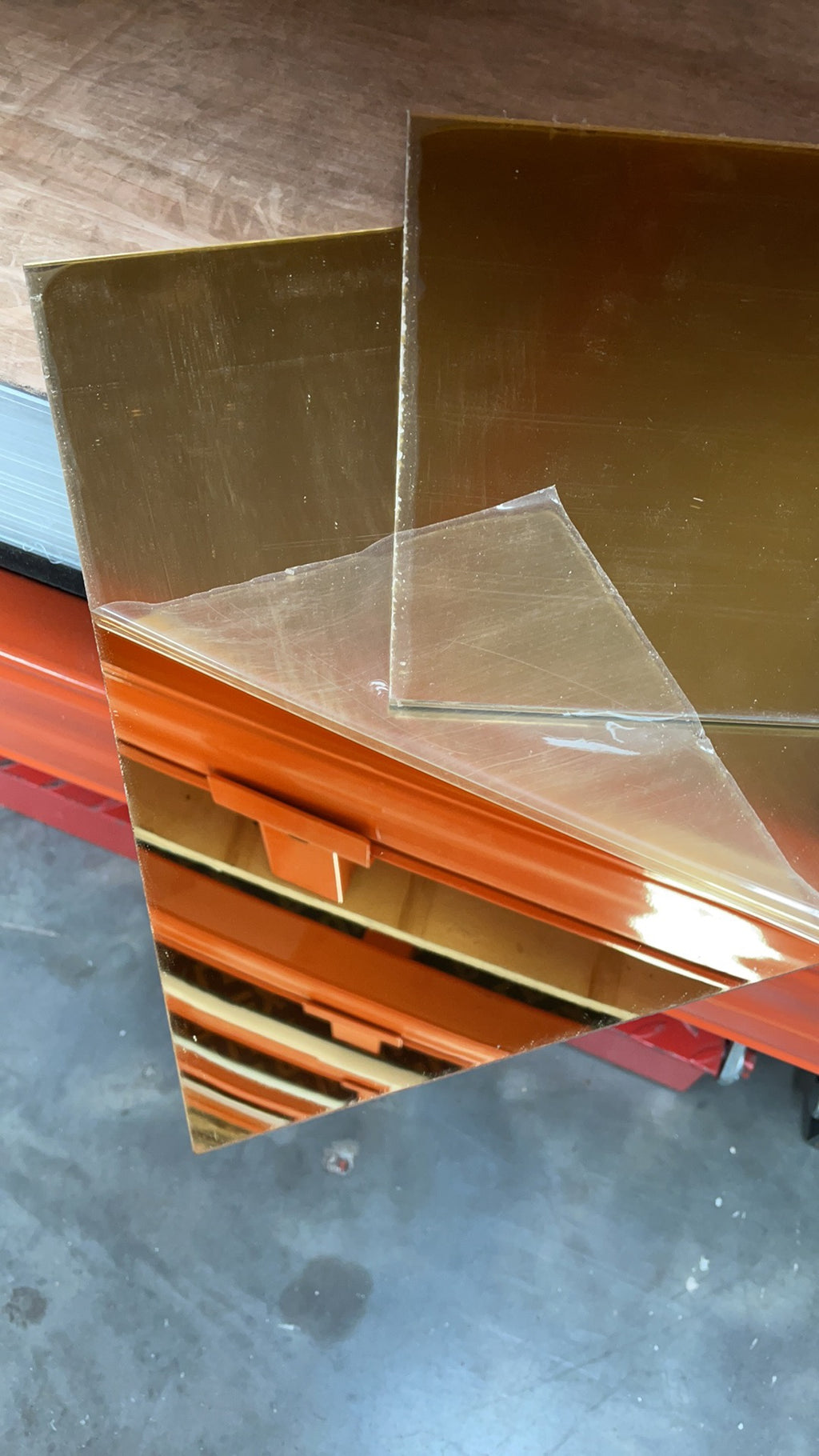 Mirrored Acrylic Full Sheets 2440x1220x3mm