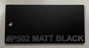 3mm Coloured Matt Cast Acrylic Full Sheets 2440x1220mm*