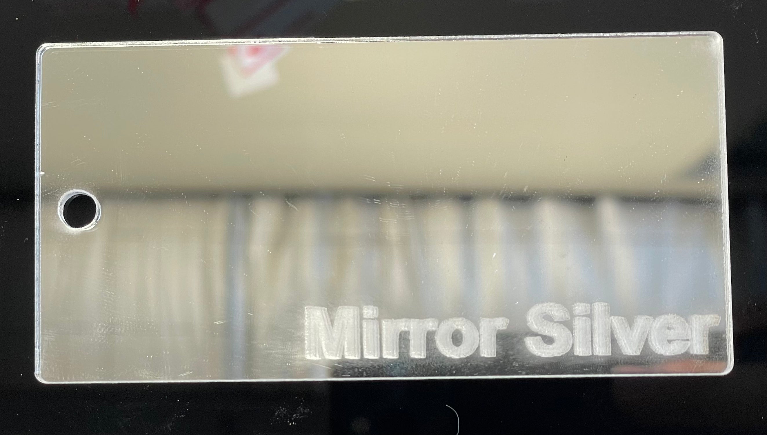 A5 Size (210x148mm) Blank Acrylic Table Numbers.