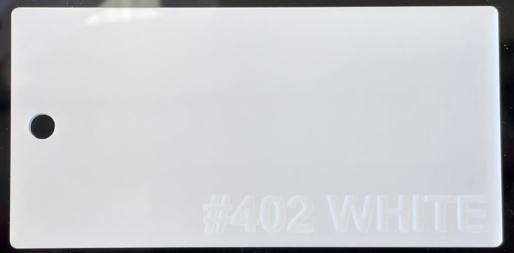 Coloured Glossy Cast Acrylic Full Sheets 2440x1220mm